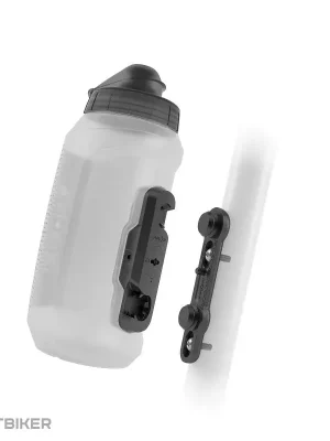 Dokud Zásoby Vydrží Fidlock TWIST set láhev + základna na rám, 750 ml, čirá
