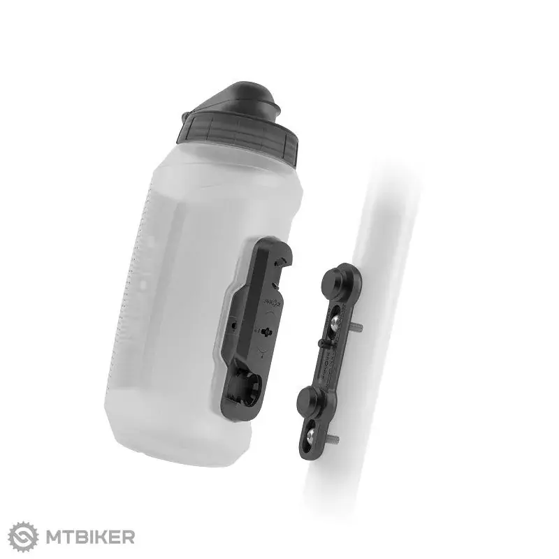 Dokud Zásoby Vydrží Fidlock TWIST set láhev + základna na rám, 750 ml, čirá