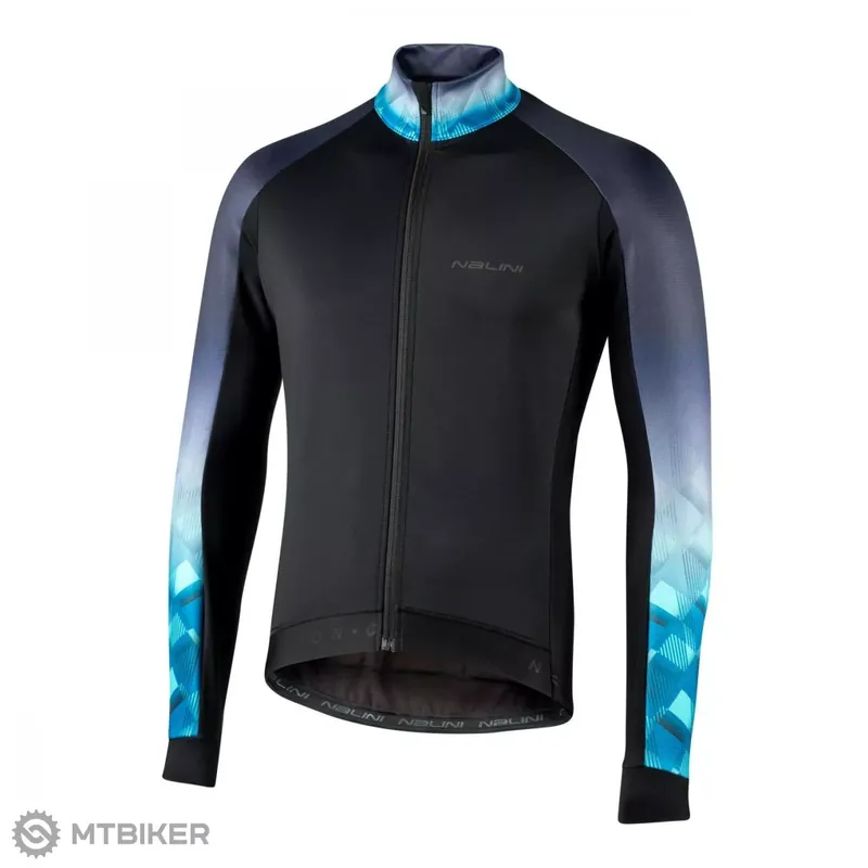Oblíbený Nalini B0W CRITERIUM JKT bunda, černá/modrá