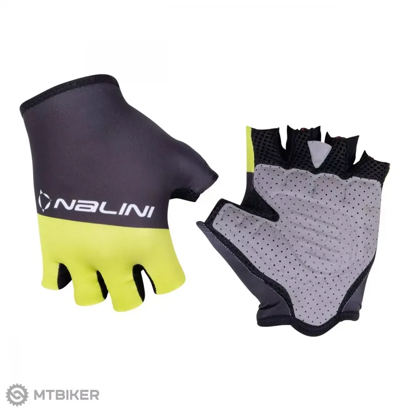Nalini Bas Freesport rukavice, černá/neon žlutá Originální