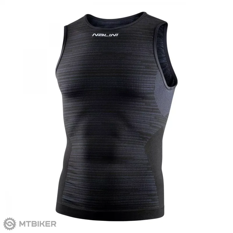 Nalini SEAMLESS TANK tílko, černá Super Cena