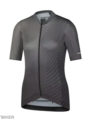 Shimano YURI dámský dres, šedá Nová Kolekce