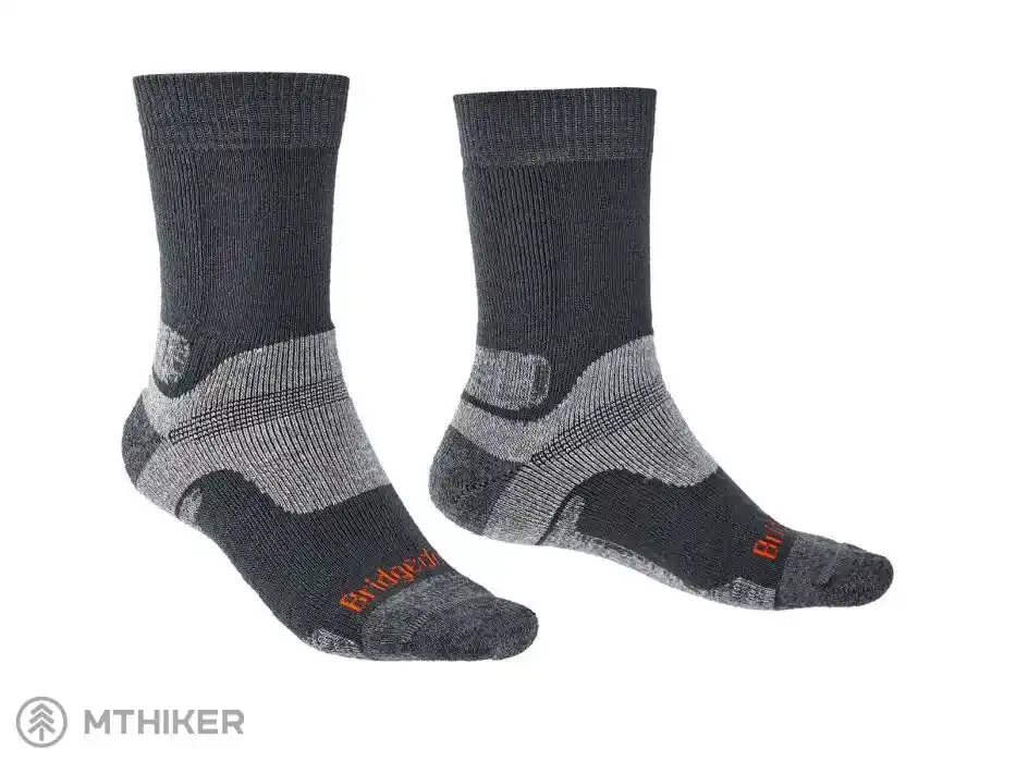 Bridgedale Hike MW MP BOOT ponožky, gunmetal Rychlé Dodání