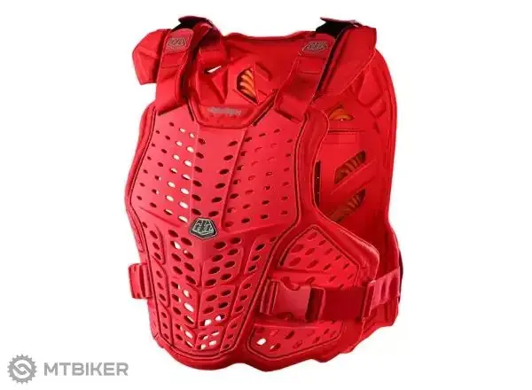 Expresní Doručení Troy Lee Designs Rockfight D3O chránič těla, červená