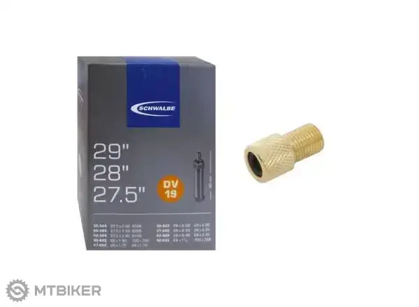 Nakupujte Hned Schwalbe 27.5-29" x1.75-2.4" duše, dunlop ventil 40 mm