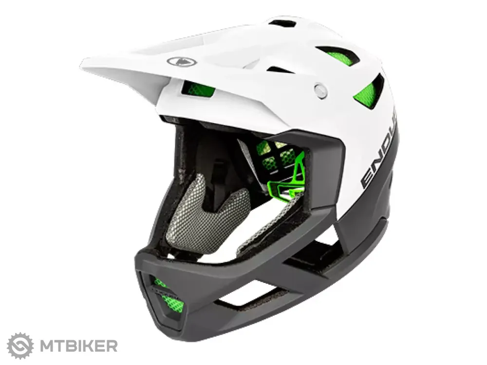Endura MT500 Full Face MIPS přilba, bílá Super Cena