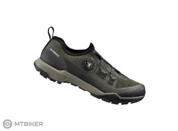 Originální Shimano SH-EX700 tretry, olivové