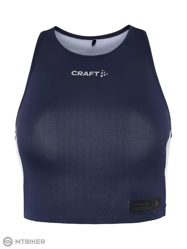CRAFT PRO Hypervent Croppe dámský top, tmavě modrá Výhodná Nabídka