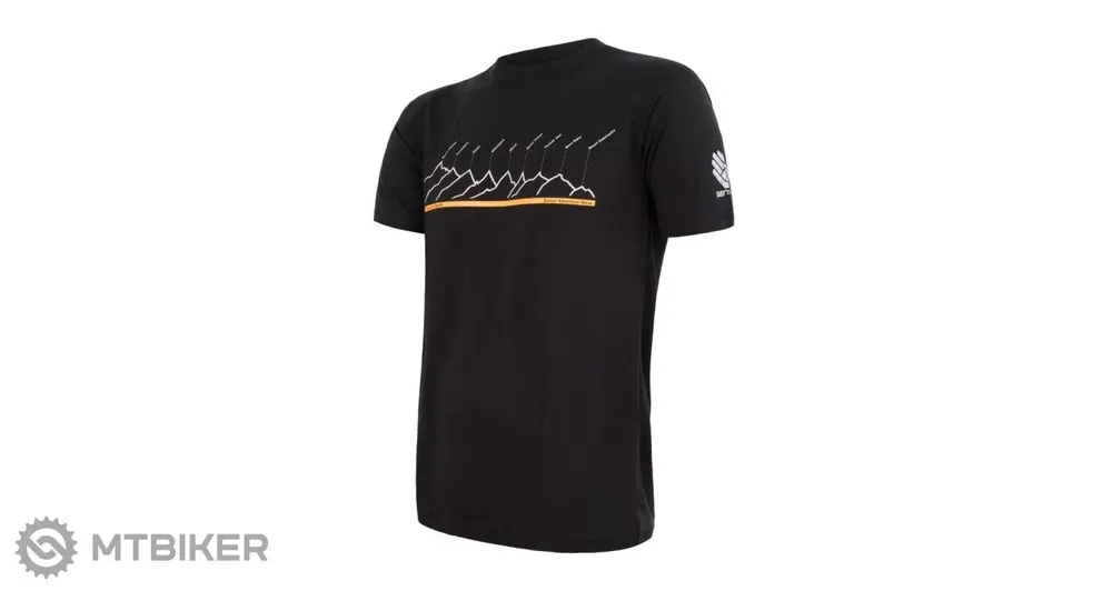 Sensor MERINO AIR PT tričko, černá Nejlepší Volba