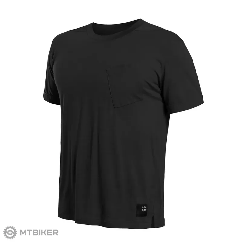 Výprodej Sensor MERINO AIR traveller triko, černá