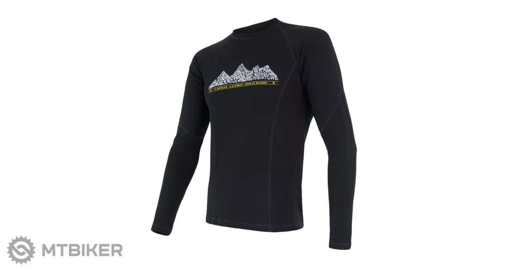 Vrácení Zdarma Sensor MERINO DF ADVENTURE triko, černá