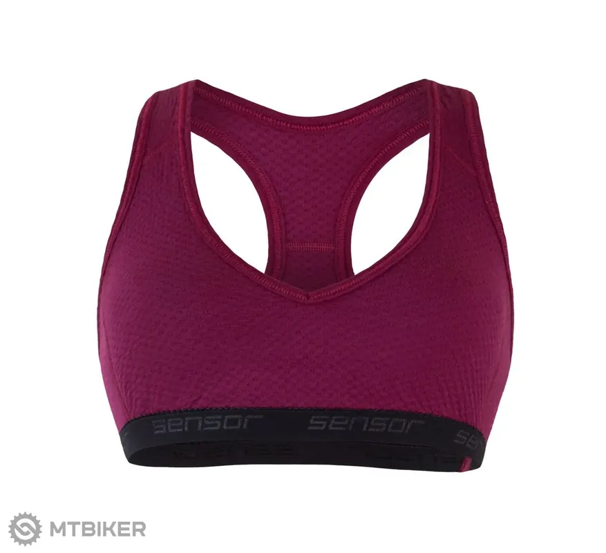 Jen Po Omezenou Doba Sensor MERINO DF podprsenka, lilla