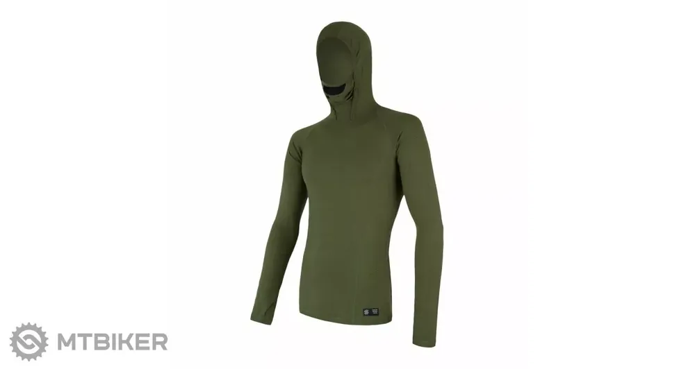 Sensor MERINO DF triko, safari green Časově Omezené