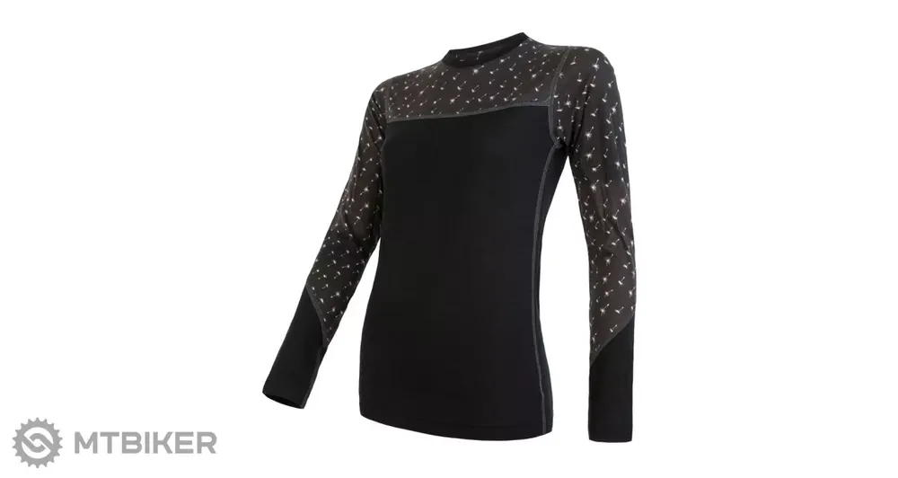 Top Prodej Sensor MERINO IMPRESS dámské triko, černá