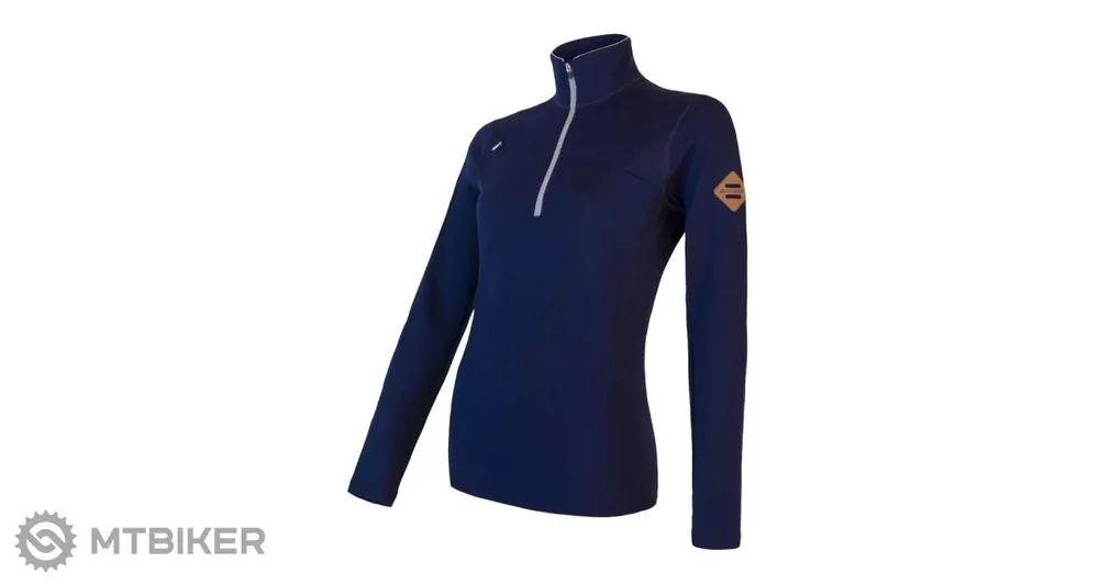 Cenově Výhodný Sensor MERINO UPPER dámská mikina, deep blue