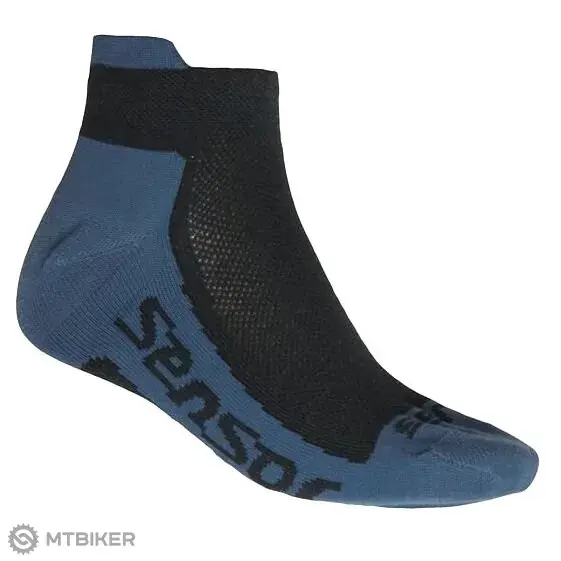 Bezpečná Platba Sensor RACE COOL INVISIBLE ponožky, černá/modrá