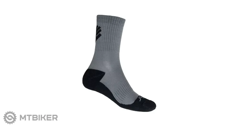 Speciální Cena Sensor RACE MERINO ponožky, šedá/černá