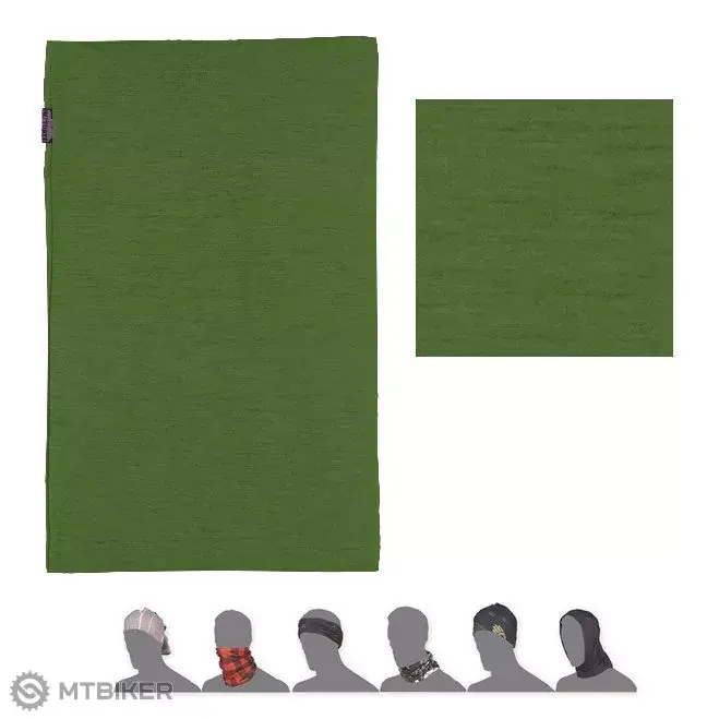 Odeslání Ihned Sensor TUBE MERINO ACTIVE šátek, safari green