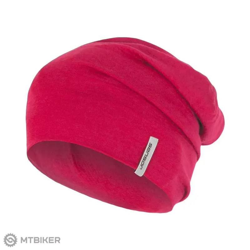 Značkový Sensor Merino Active čepice, magenta