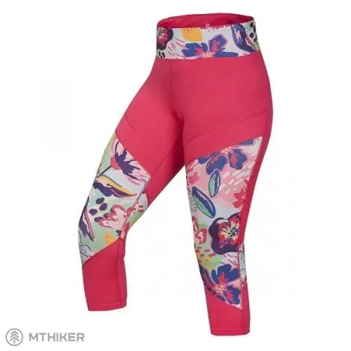 Originální OCÚN RHEA 3/4 dámské legíny, pink paradise