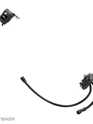 Koupit Online Shimano držák baterky STEPS BTE8035/E8036 do rámu, bez zámku s kabelem 250 mm, černá
