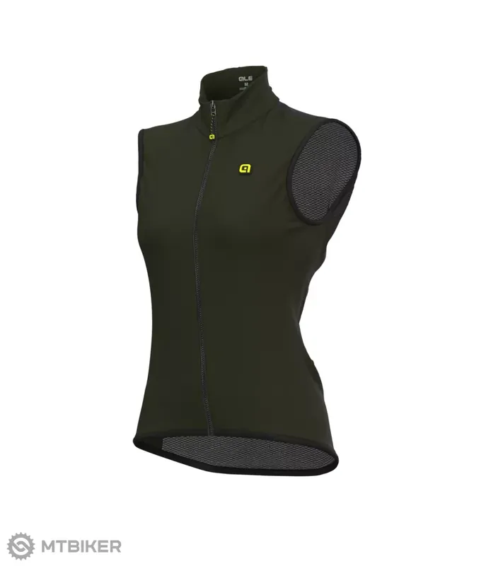 ALÉ GUSCIO VENTO 2.0 dámská větruodolná vesta, army green Nejlepší Volba