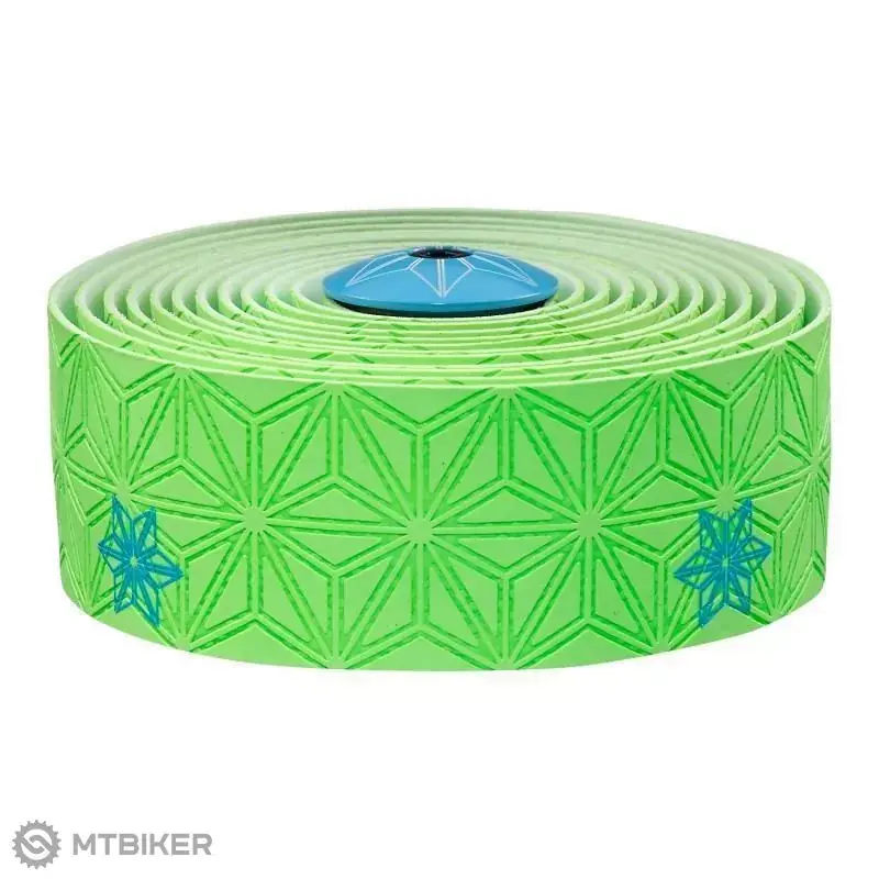 Supacaz Super Sticky Kush Galaxy omotávka, 2.5 mm, neon zelená/modrá Sezónní Sleva