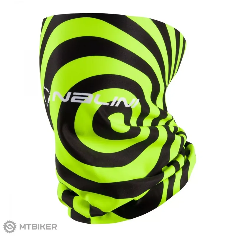 Cenový Hit Nalini Winter Collar multifunkční šátek, černá/neon zelená