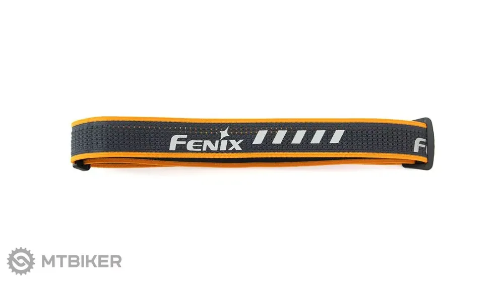 Cenová Bomba Fenix perforovaný popruh k čelovkám, reflexní, šedá/oranžová