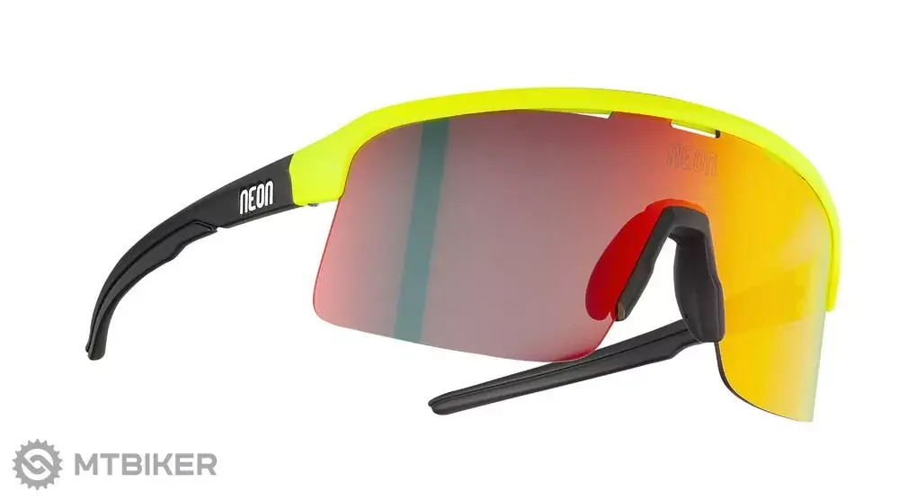 Autentický Neon ARROW 2.0 brýle, YELLOW/BLACK MATT/MIRROR RED CAT 3