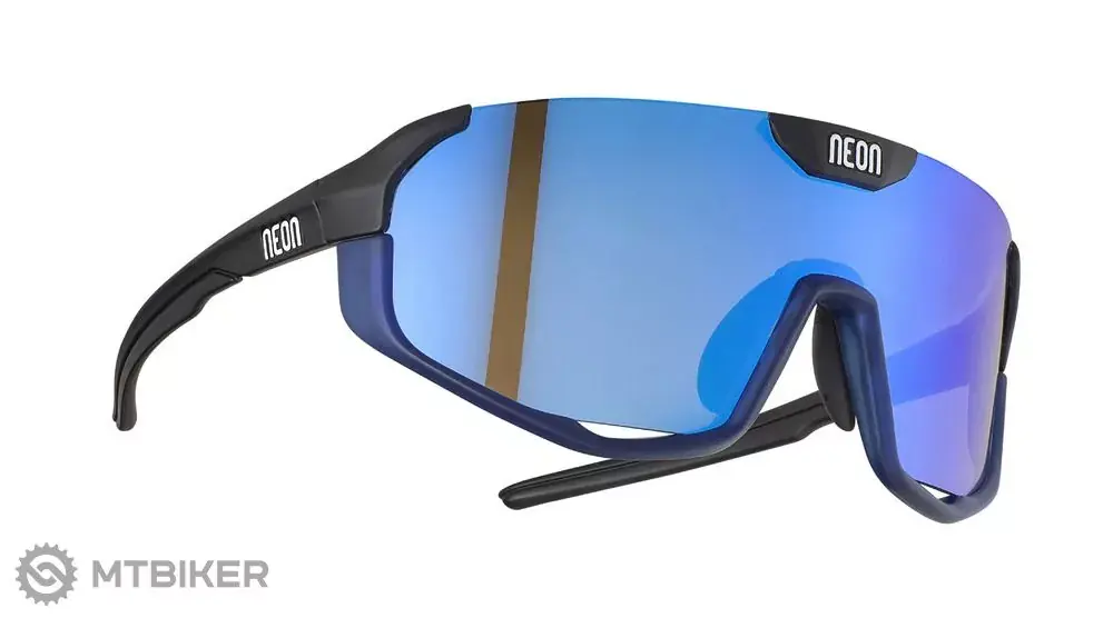 Must-Have Neon CANYON brýle, BLUE NIGHT/BLACK MATT/MIRROR BLUE CAT 3
