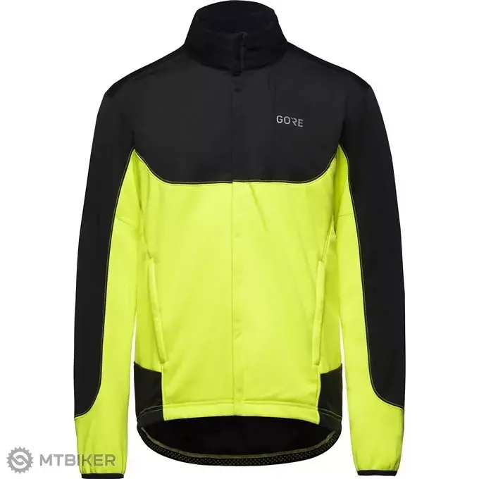GOREWEAR C5 GWS bunda Thermo Trail, black/neon yellow Oblíbený