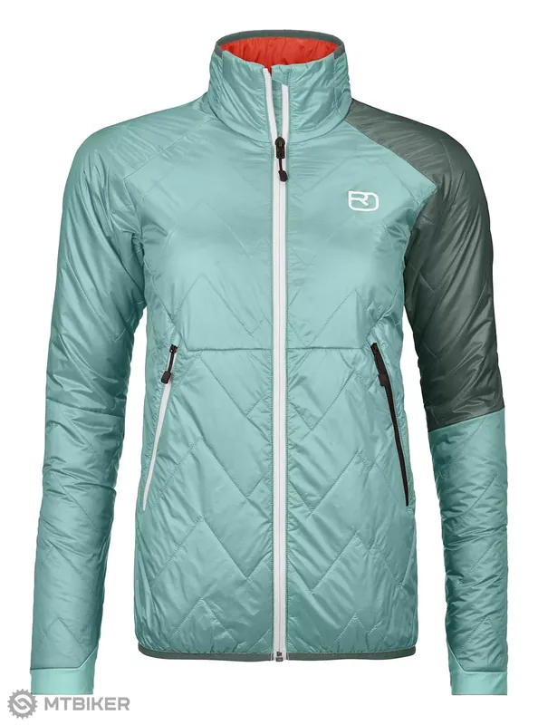 ORTOVOX Swisswool Piz Vial dámská bunda, Ice Waterfall Oblíbený