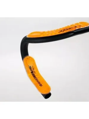 Nízká Cena BikeRibbon Gel Pads gelové vložky pod omotávku, oranžová - soft