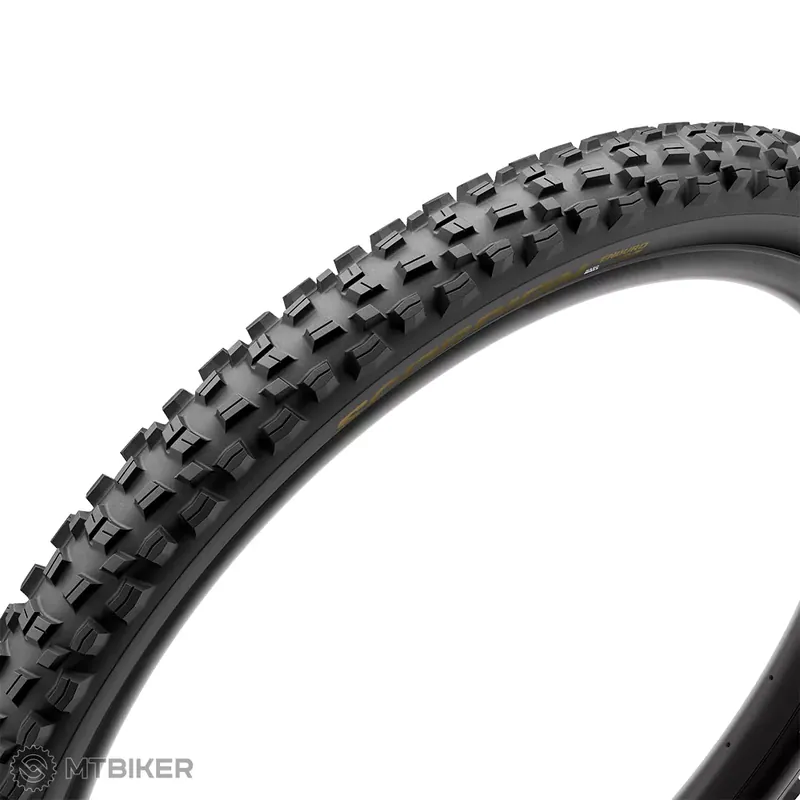 Pirelli Scorpion Enduro M 29x2.4" HardWALL SmartGRIP Gravity plášť, TLR, kevlar, zlaté nápisy Značkový