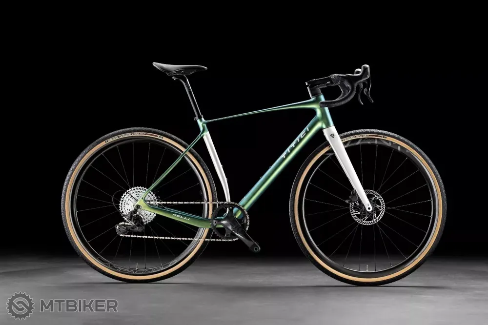 Titici RELLI 28 kolo, iride green/metallic white Omezená Nabídka