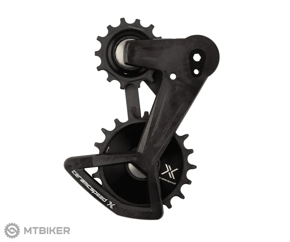 Pouze Dnes CeramicSpeed OSPW X ALPHA ramínko přehazovačky pro SRAM Eagle Transmission, černé