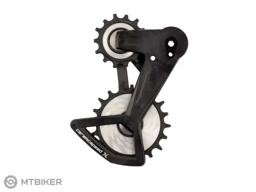 CeramicSpeed OSPW X ALPHA ramínko přehazovačky pro SRAM Eagle Transmission, stříbrné Nakupujte Hned