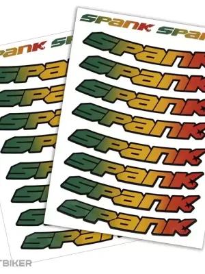 SPANK SPANK sada nálepek na ráfky, rasta Top Prodej