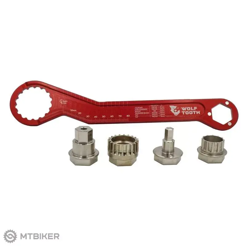 Oblíbený Wolf Tooth Pack Wrench and Inserts Kit sada stahováků