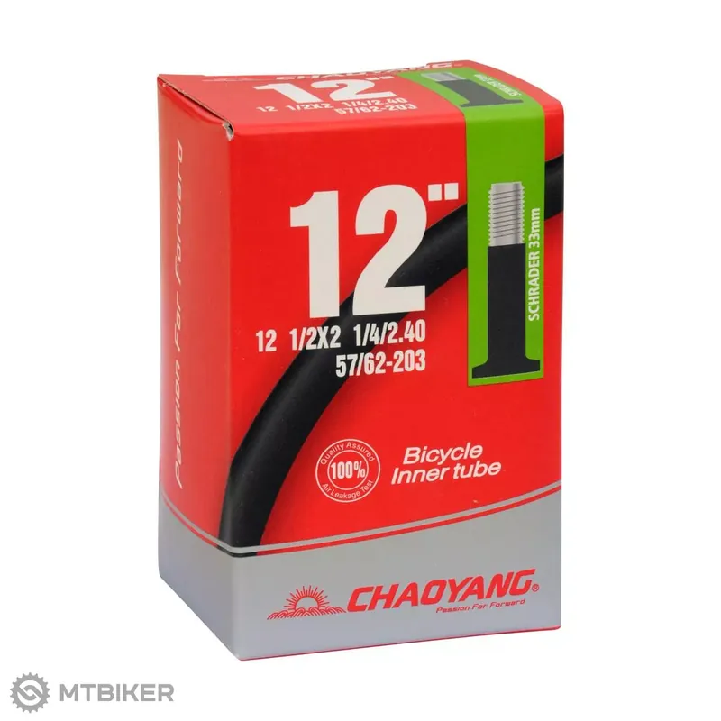 Chaoyang 12 x 1/2 x 2 1/4" duše, autoventil 33 mm Hit Sezóny