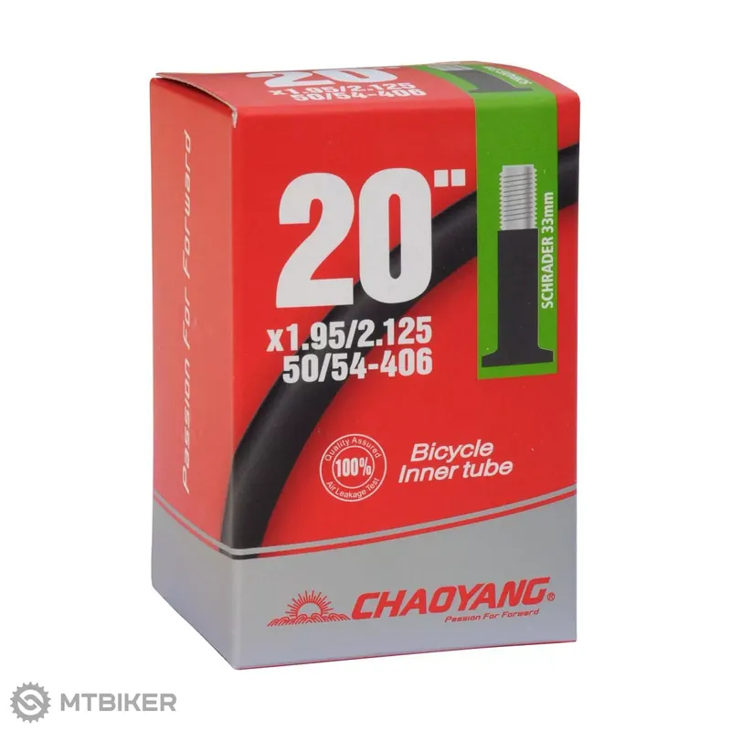 Nakupujte Hned Chaoyang 20x1.95-2.125" duše, autoventilek 33 mm