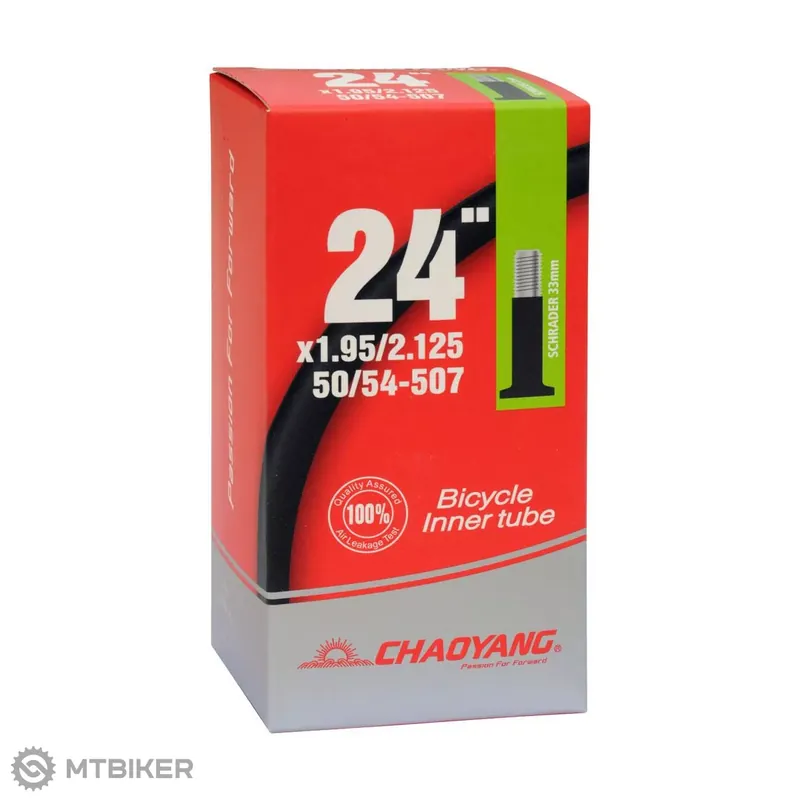 Nejlepší Volba Chaoyang 24x1.95-2.125" duše, autoventil 33 mm