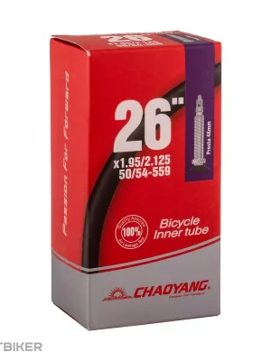 Chaoyang 26x1.95-2.125 duše, galuskový ventil 48 mm Aktuální