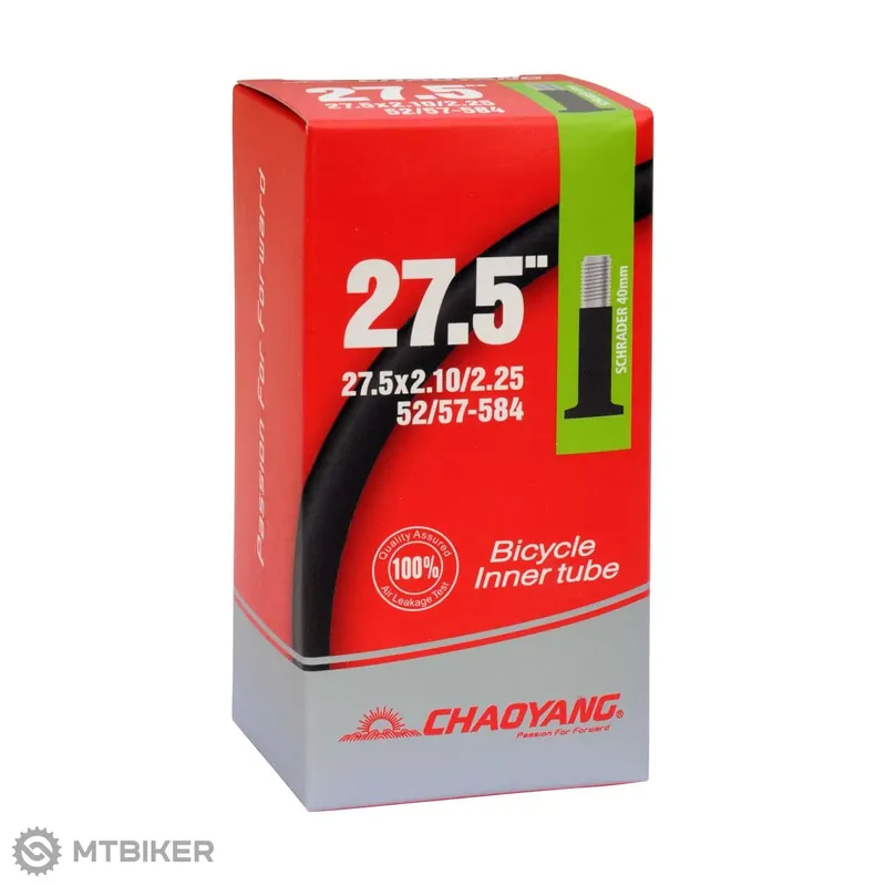 Odeslání Ihned Chaoyang 27.5x2.1-2.25" duše, autoventil 40 mm