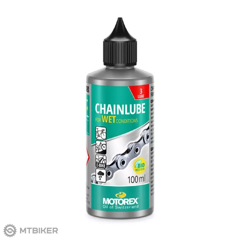 Motorex CHAINLUBE WET mazací olej na řetěz, 100 ml Poslední Šance