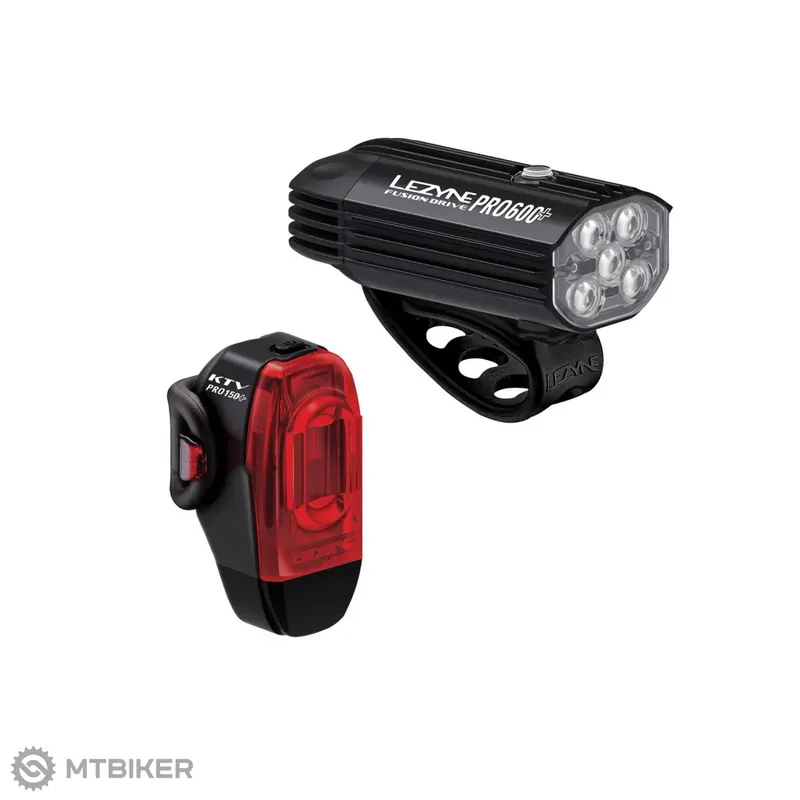 Hit Sezóny Lezyne FUSION PRO 600+ / KTV PRO+ set světel