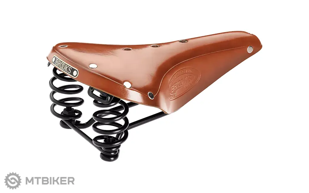 Brooks FLYER sedlo, 175 mm, medová Ověřený