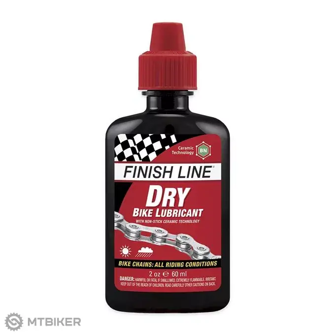 Finish Line Dry Lube mazací olej na řetěz, 60 ml Nízká Cena
