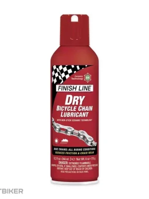 Finish Line Dry Lube mazací olej na řetěz, 240 ml, sprej Finální Výprodej